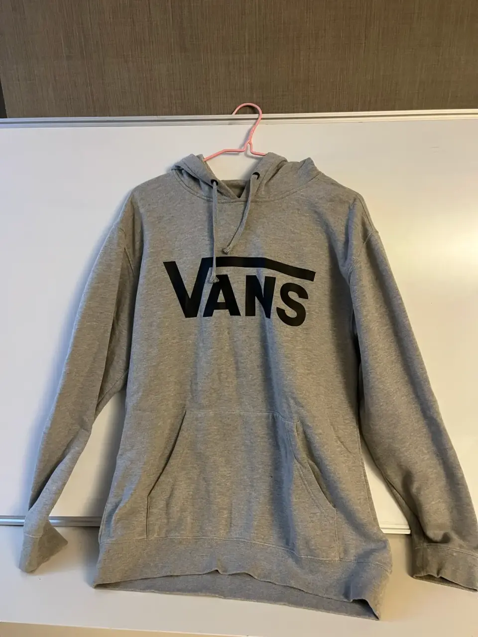 Polerón gris Vans con capucha - miniatura 1
