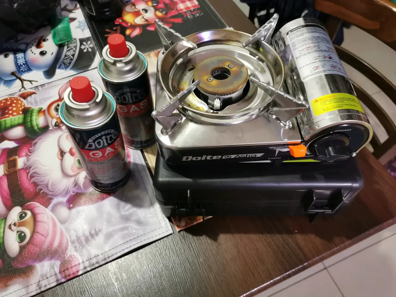 Cocinilla portátil Doite a gas - miniatura 1
