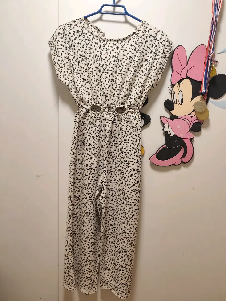 Jumpsuit blanco floral