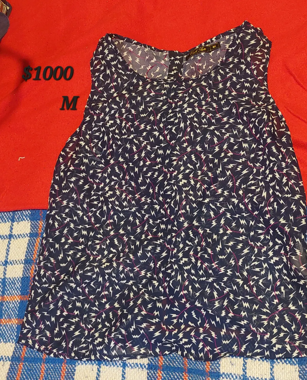Polera morada de tirantes - miniatura 6