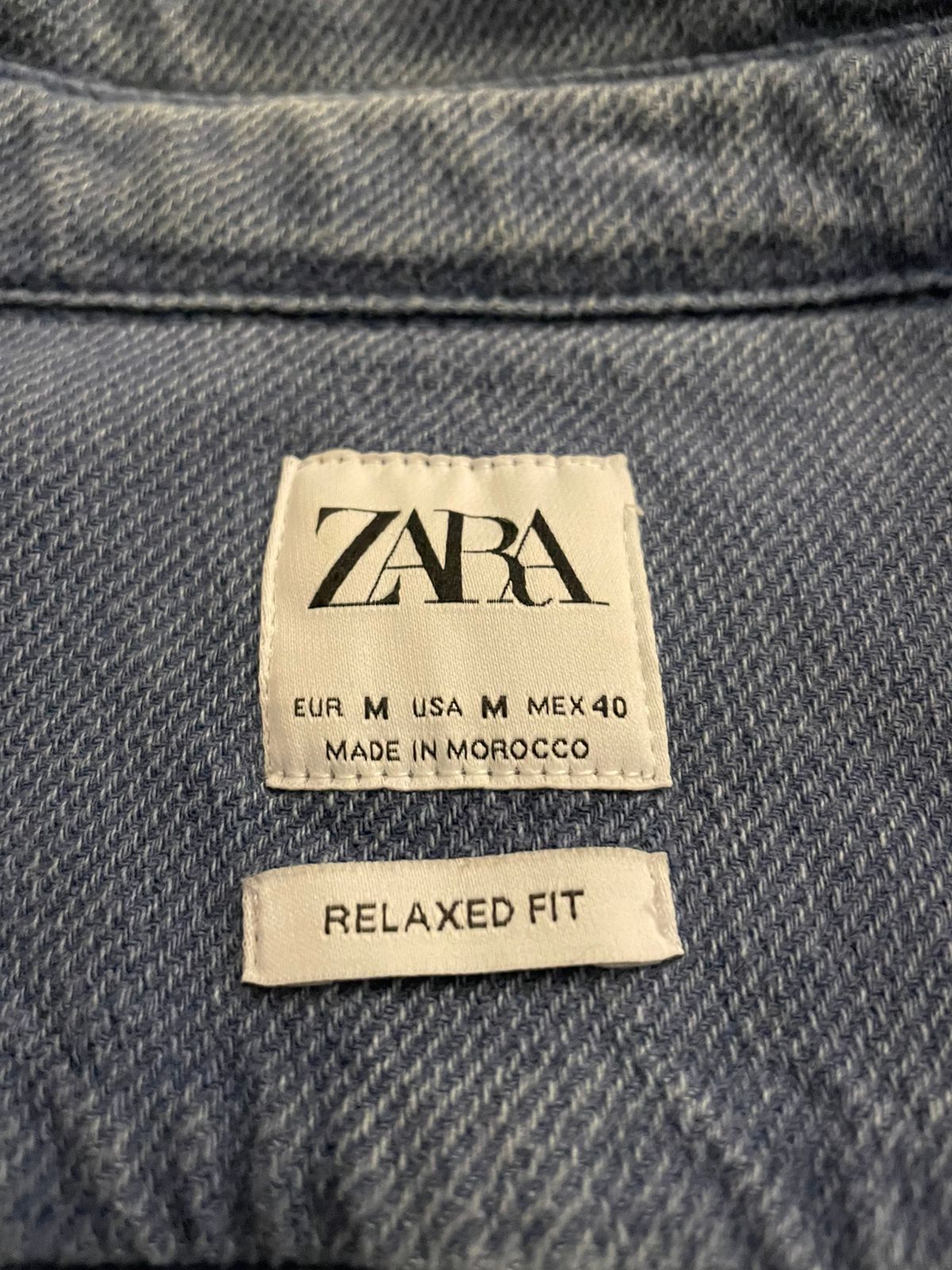 Camisa Zara Talla M - miniatura 4