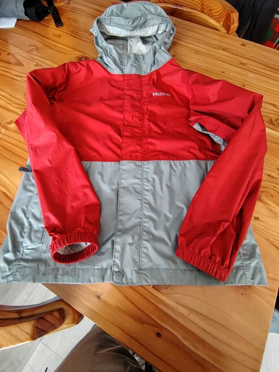 Chaqueta impermeable roja Marmot - miniatura 1