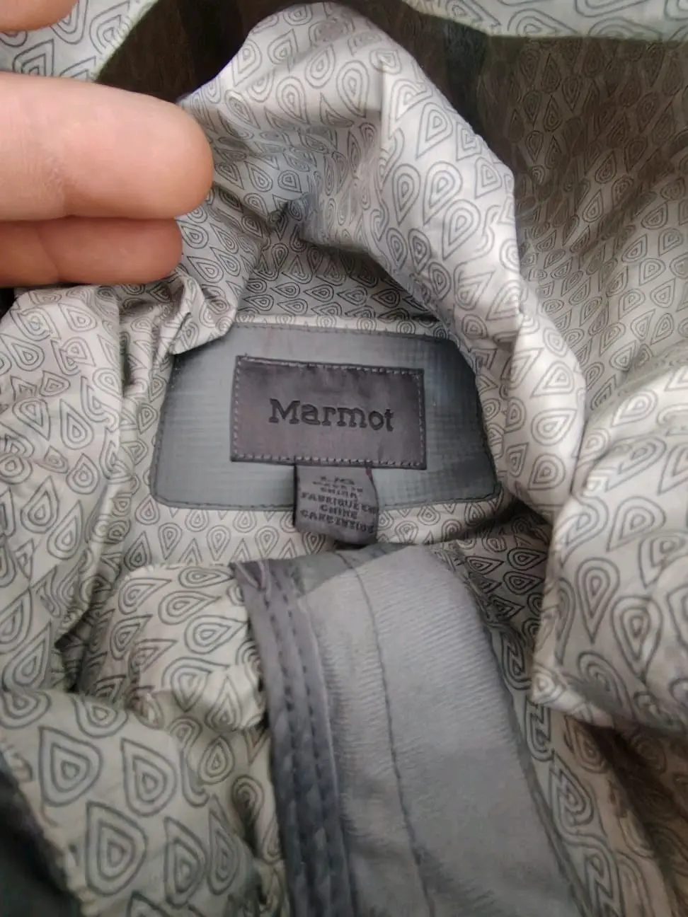 Chaqueta impermeable roja Marmot - miniatura 2