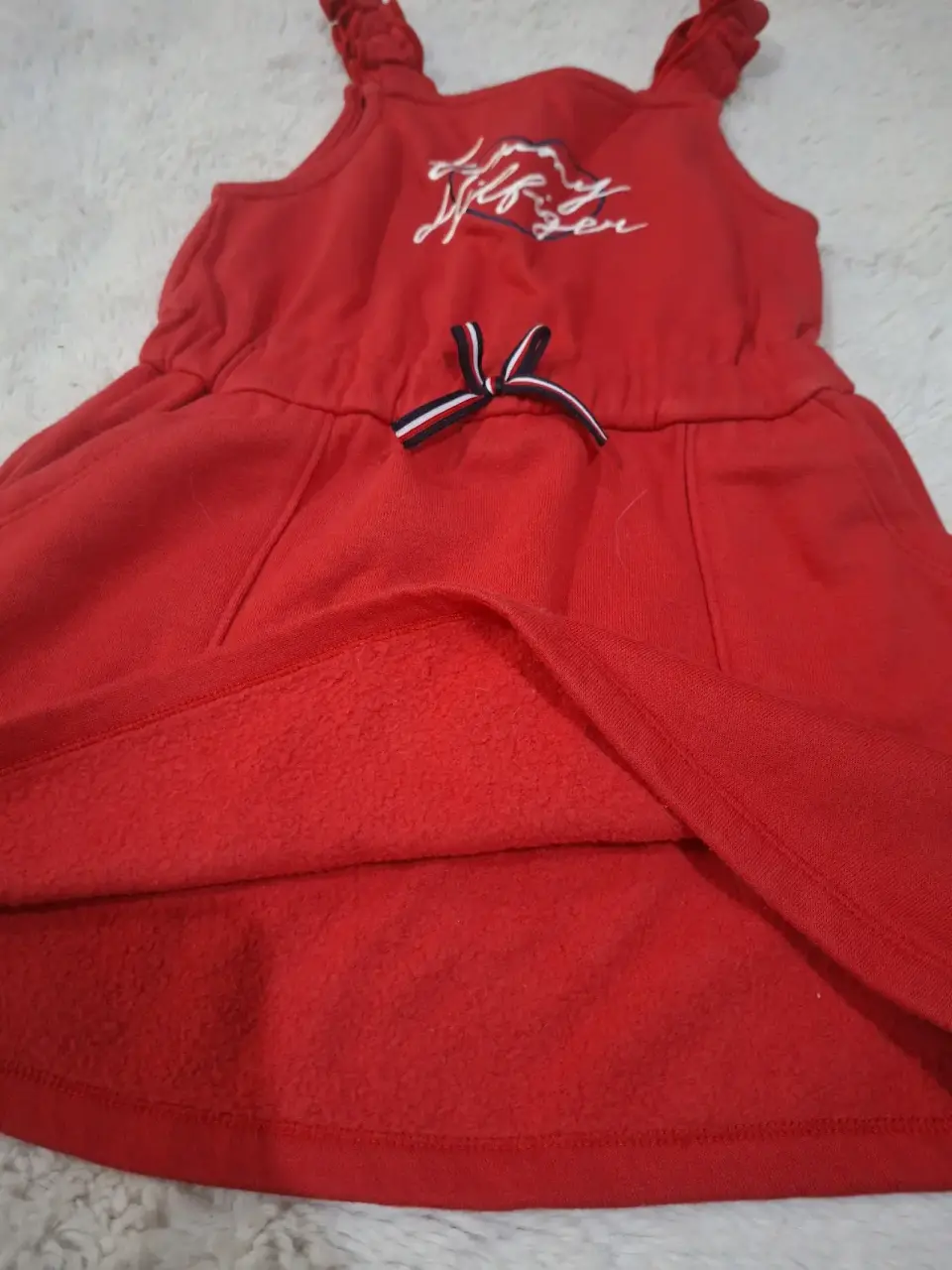 Vestido rojo Tommy Hilfiger - miniatura 2