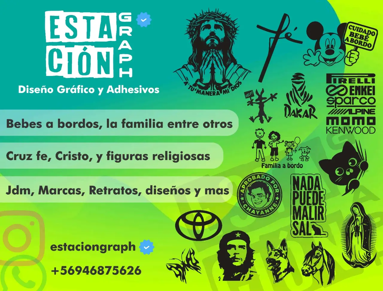 Adhesivos temáticos variados - miniatura 1