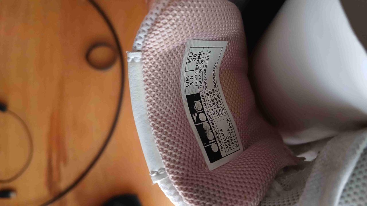 Zapatillas deportivas blancas Diadora - miniatura 2