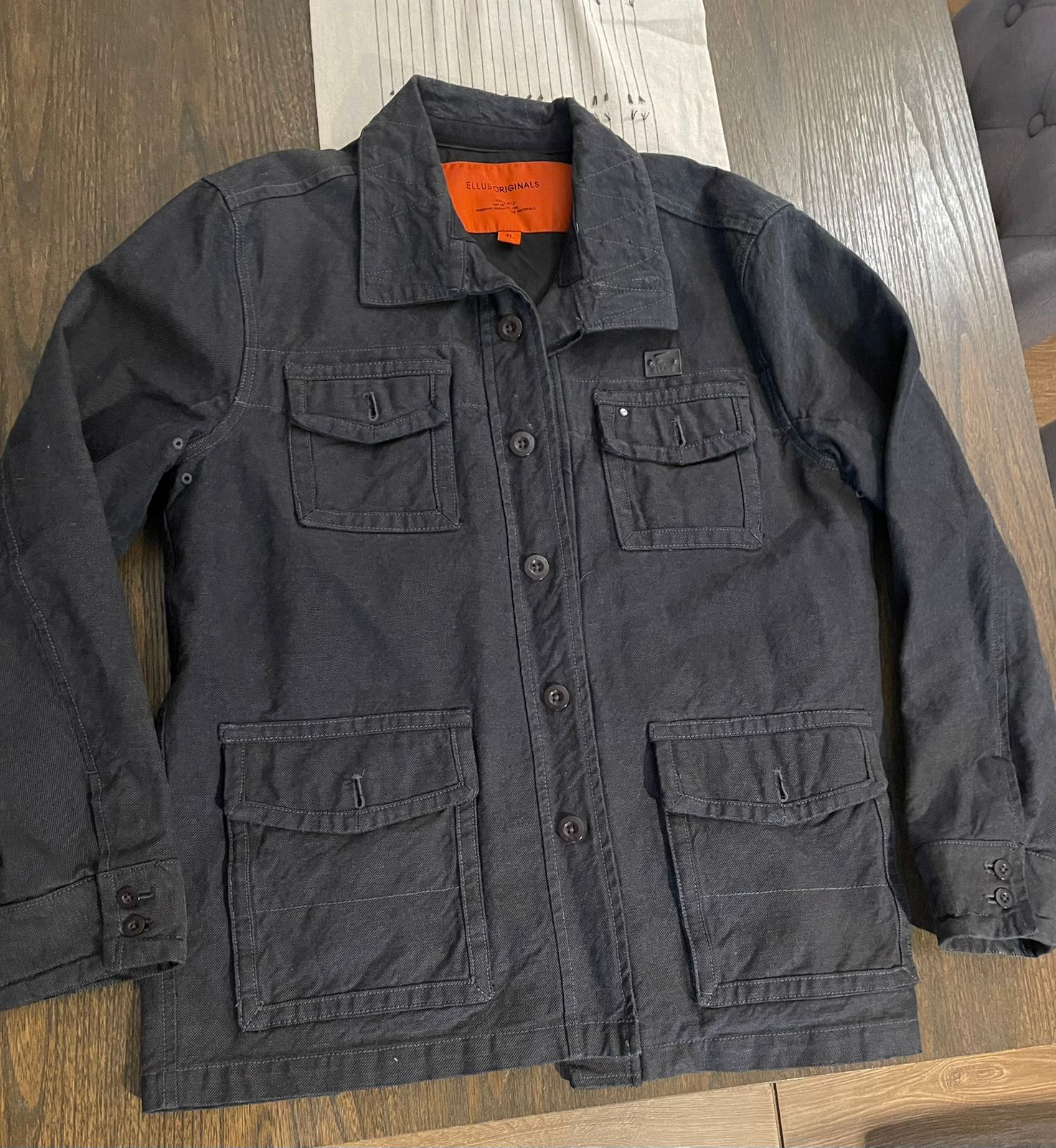 Chaqueta Gris Ellus Talla XL - miniatura 1