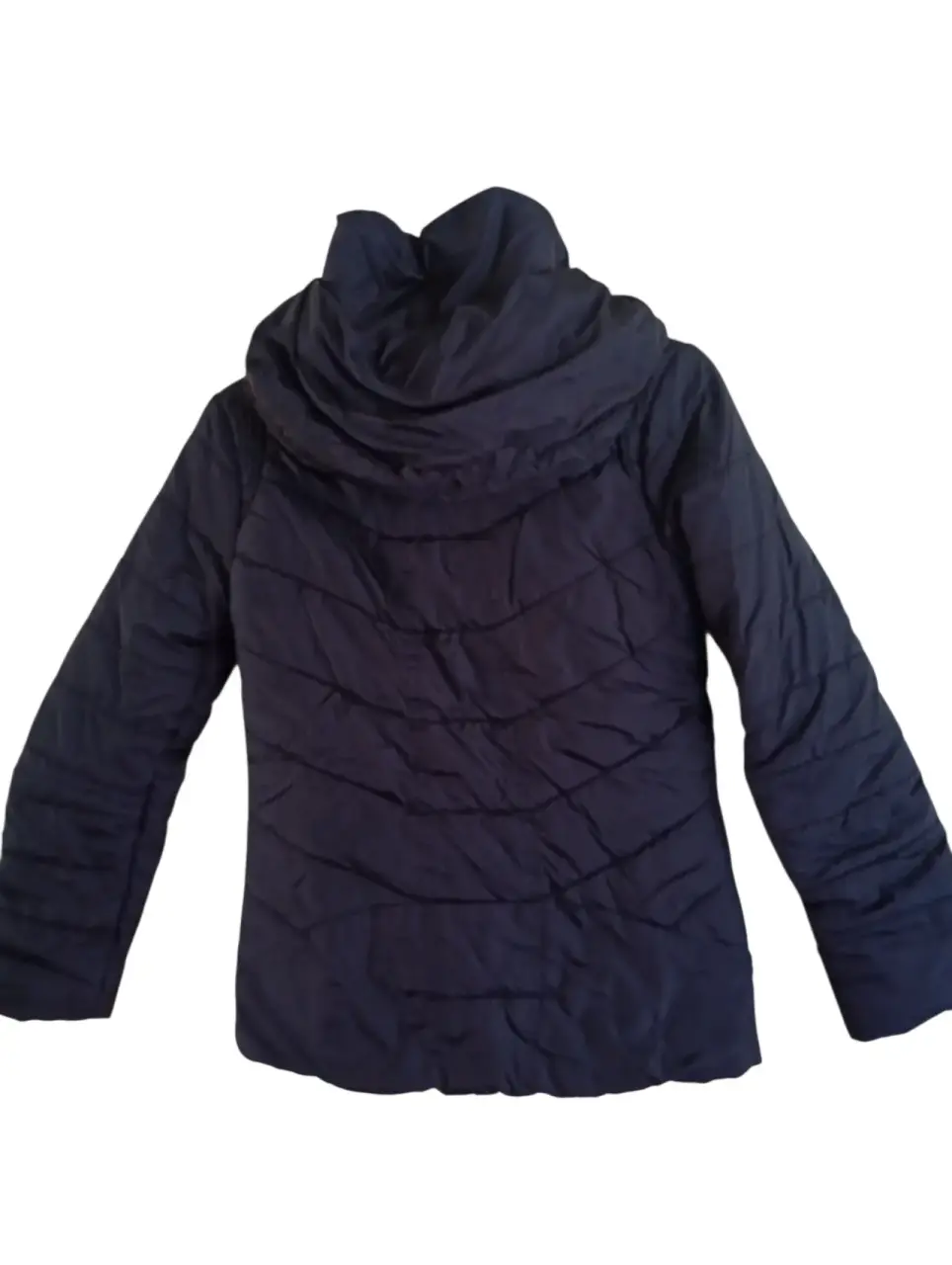 Chaqueta negra acolchada con capucha Talla 12 - miniatura 2