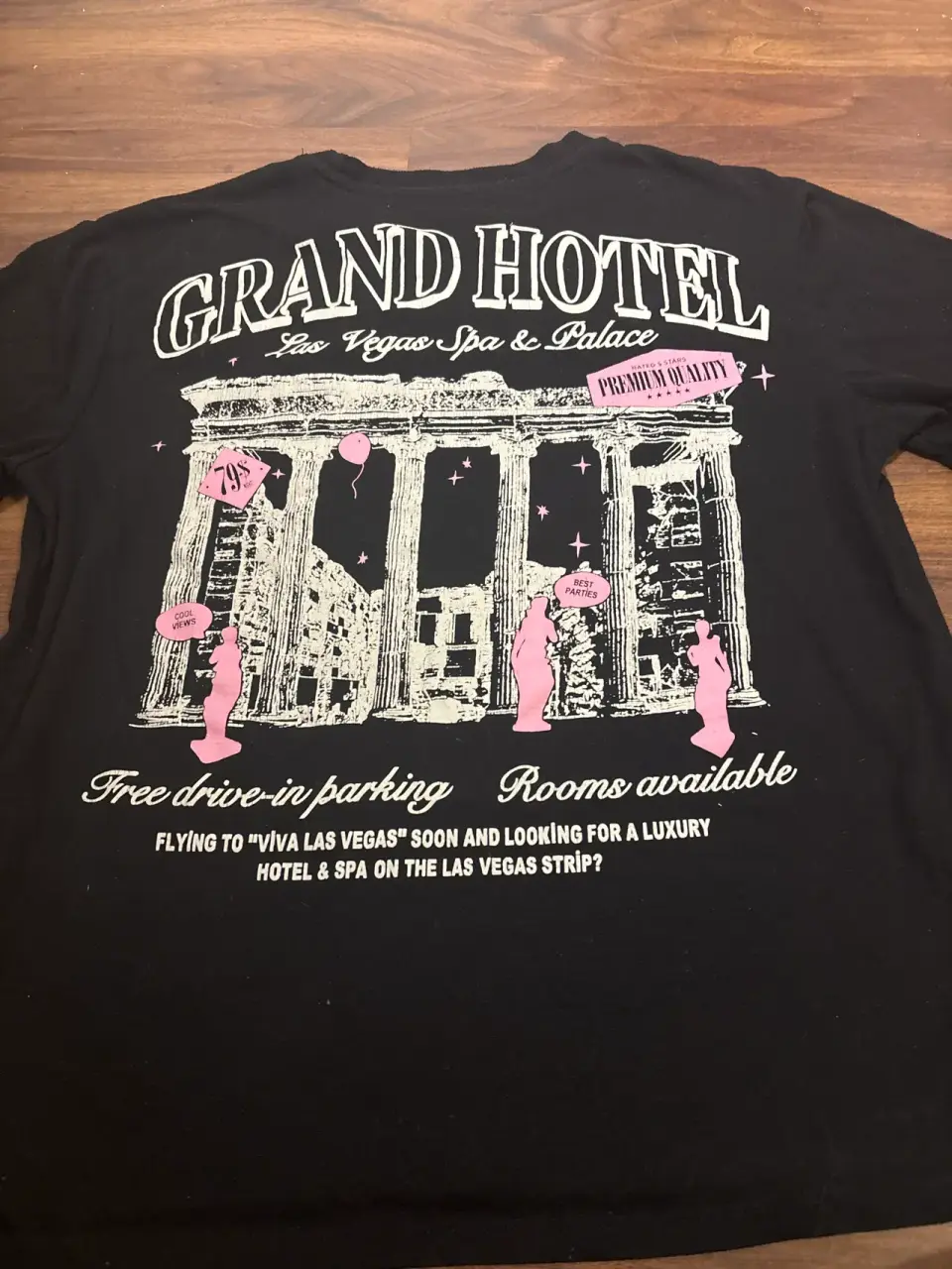 Polera negra Grand Hotel - miniatura 2