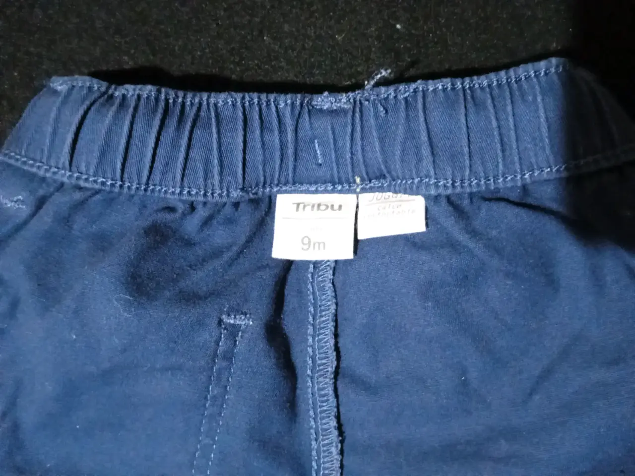 Pantalones azul marino para bebé - miniatura 3