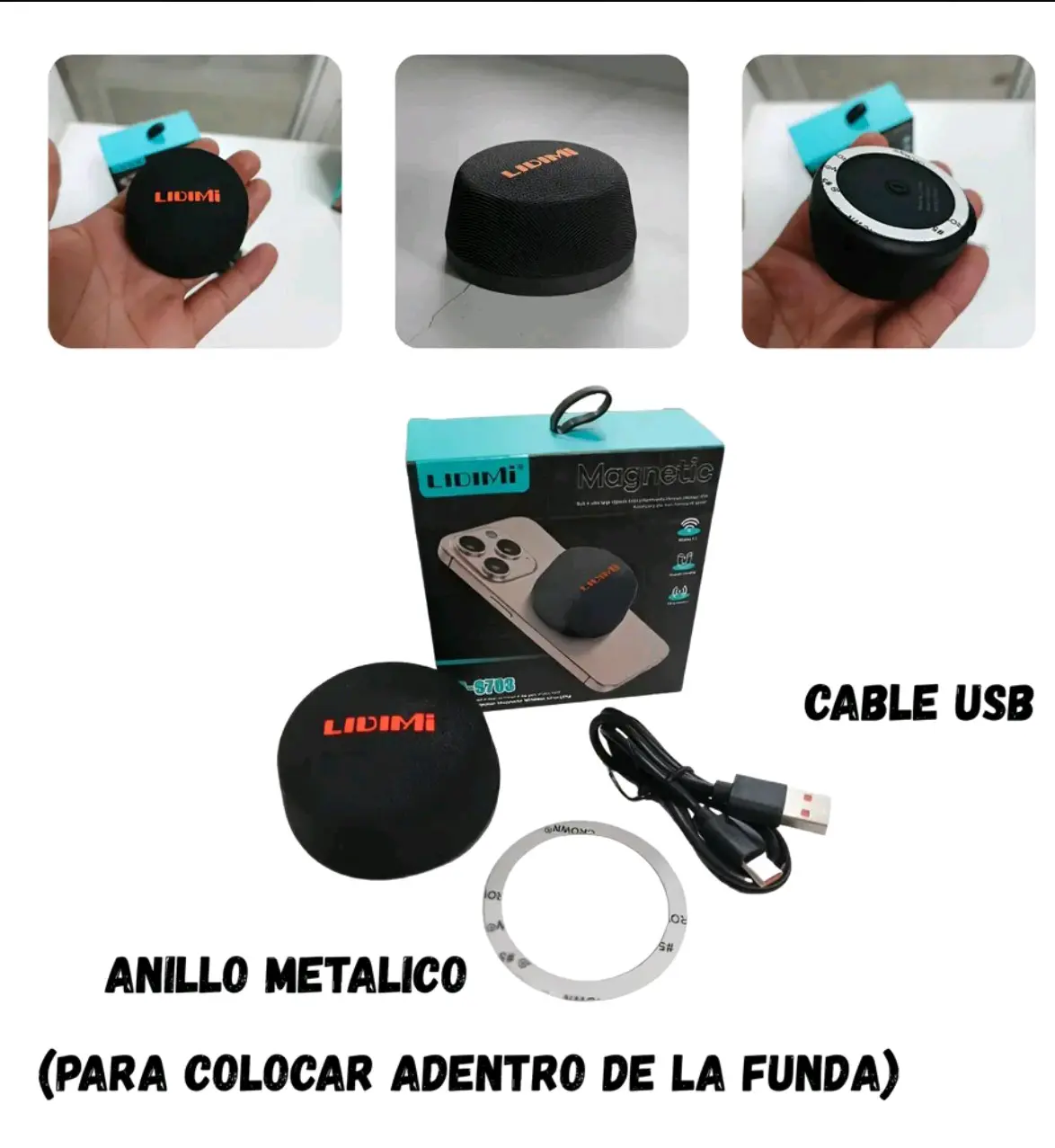 Altavoz Bluetooth portátil Lidimi - miniatura 5