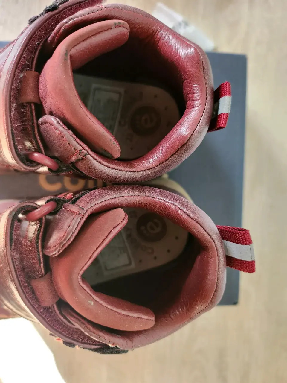 Botin de niña rojo.nro 22. Colloky - miniatura 1