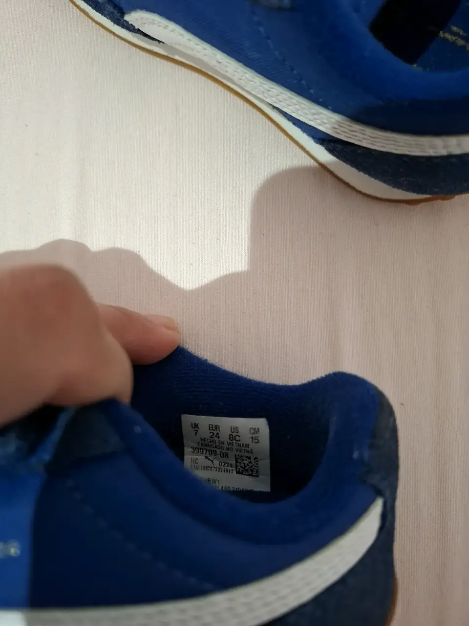 Zapatillas deportivas azules infantiles - miniatura 2