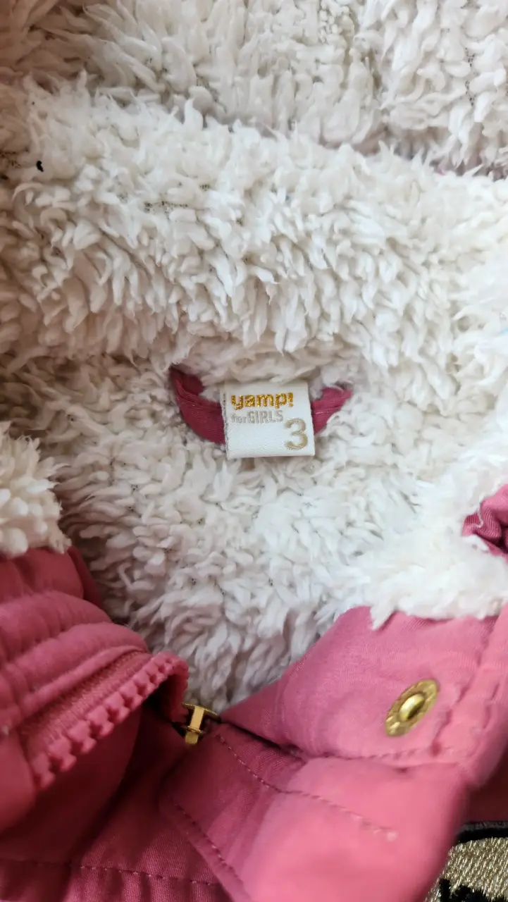 Parka rosada con capucha - miniatura 2