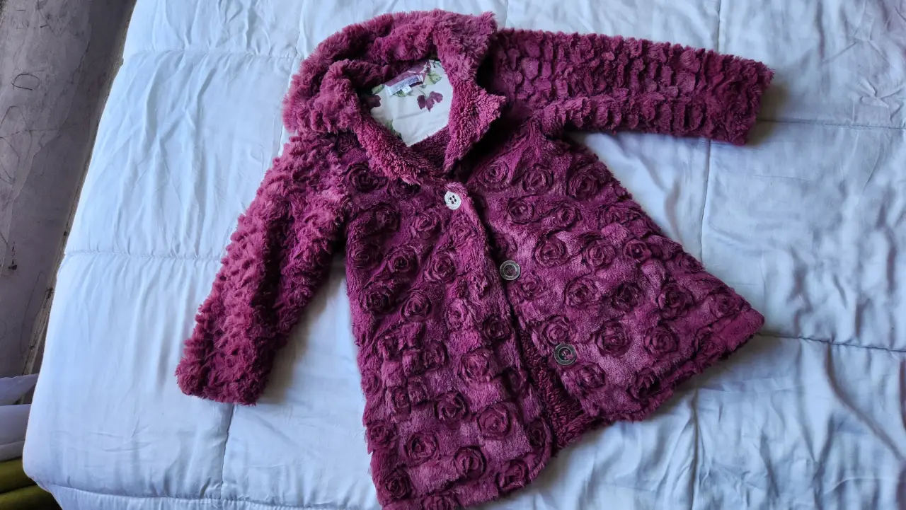 Chaqueta rosada para niña, Limonada - miniatura 1