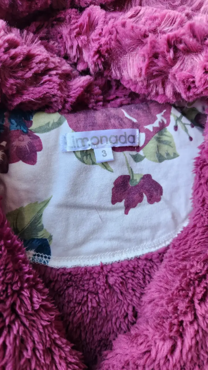 Chaqueta rosada para niña, Limonada - miniatura 2