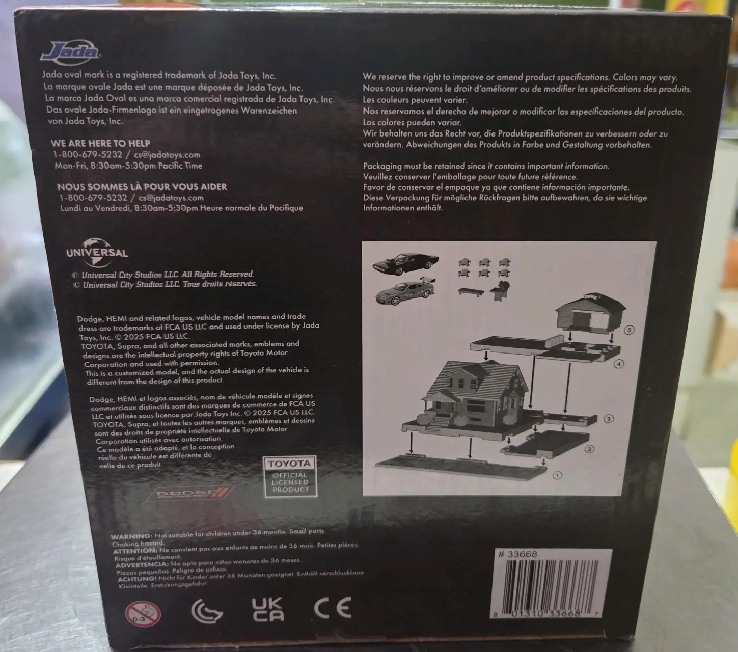 Set Nano Scene Fast & Furious - miniatura 3