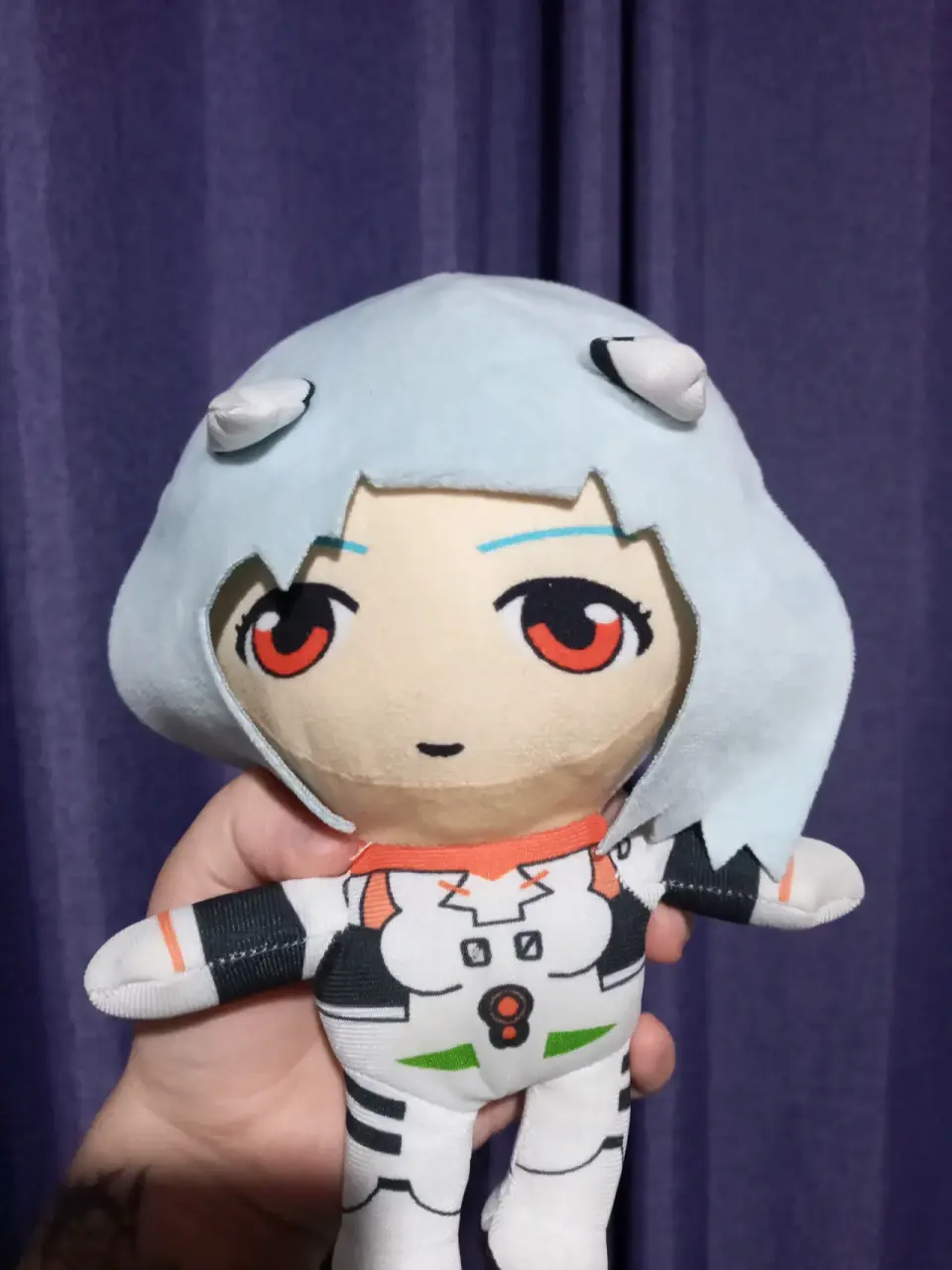 Peluche de Rei ayanami (evangelion)