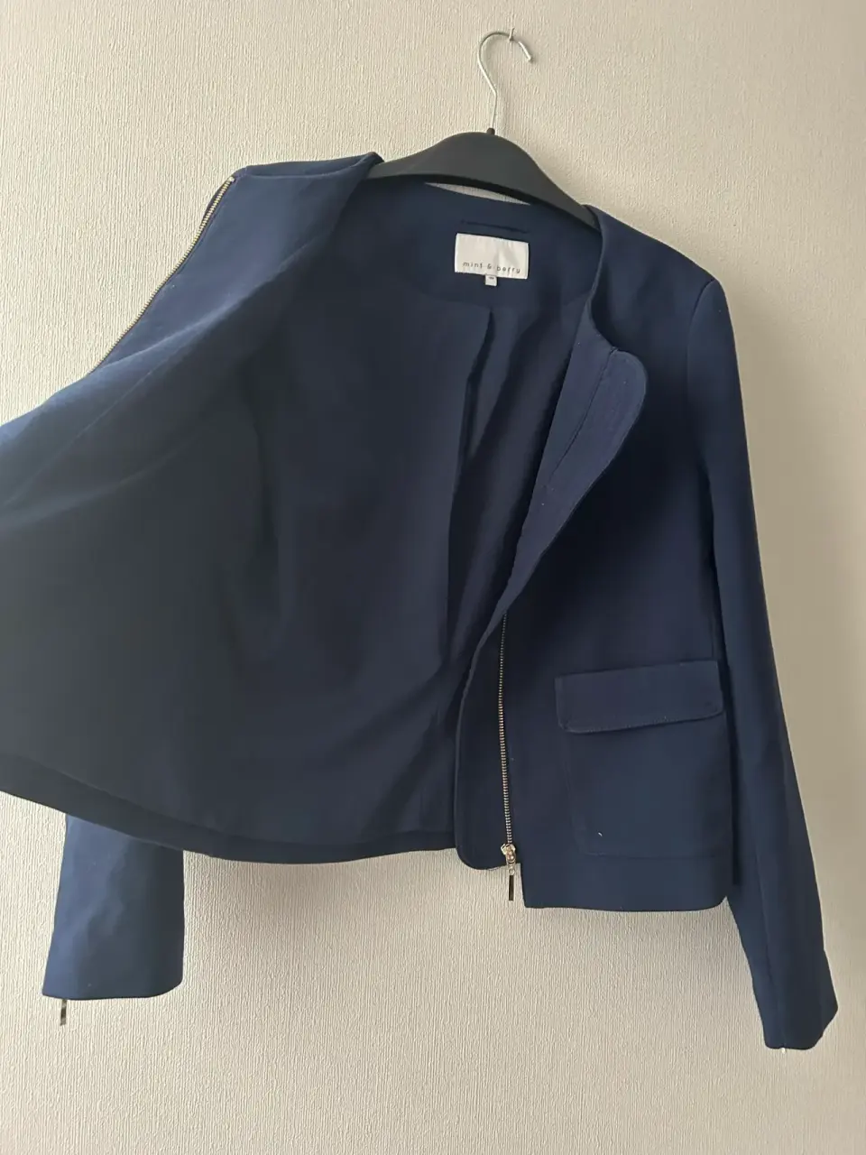 Blazer azul talla S - miniatura 3