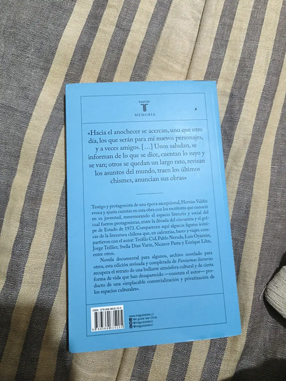 Libro Fantasmas Literarios de Hernán Valdés - miniatura 2