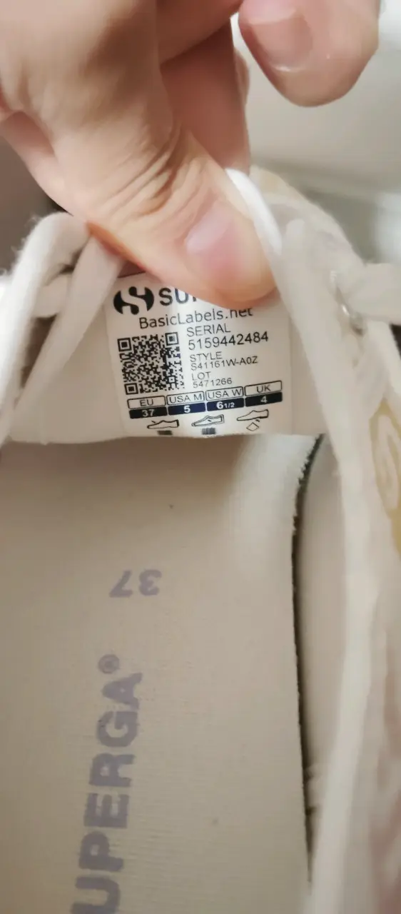 Zapatillas blancas Superga con plataforma - miniatura 2