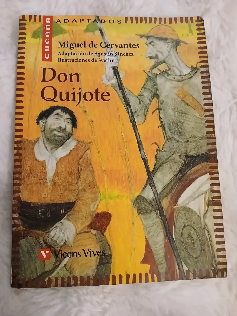 Libro Don Quijote adaptado - miniatura 1