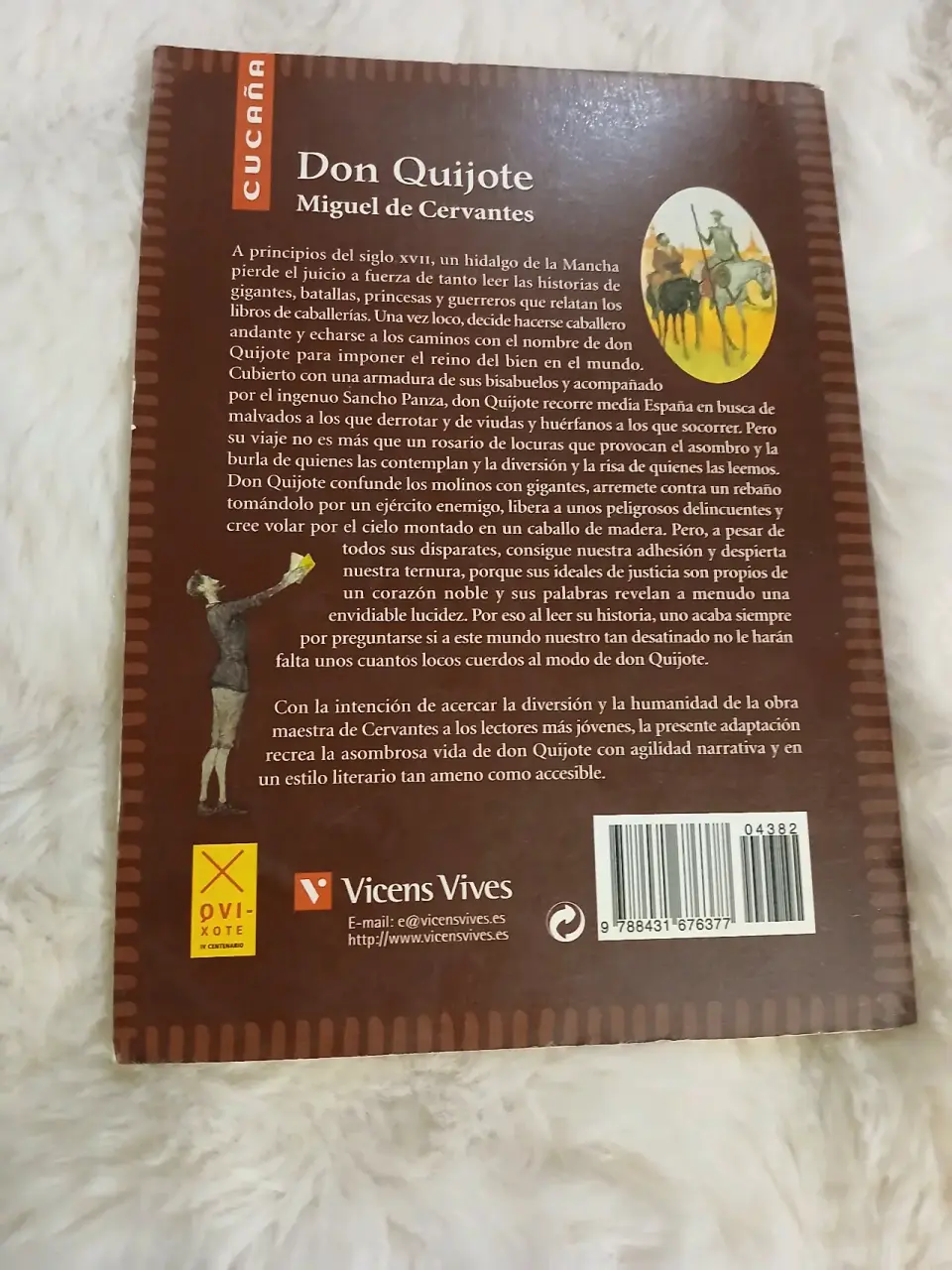 Libro Don Quijote adaptado - miniatura 2