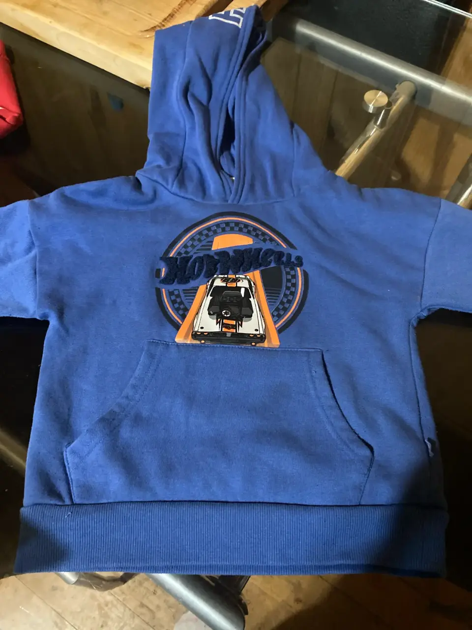 Polerón niños Hotwheel azul 2 a 4 años - miniatura 1
