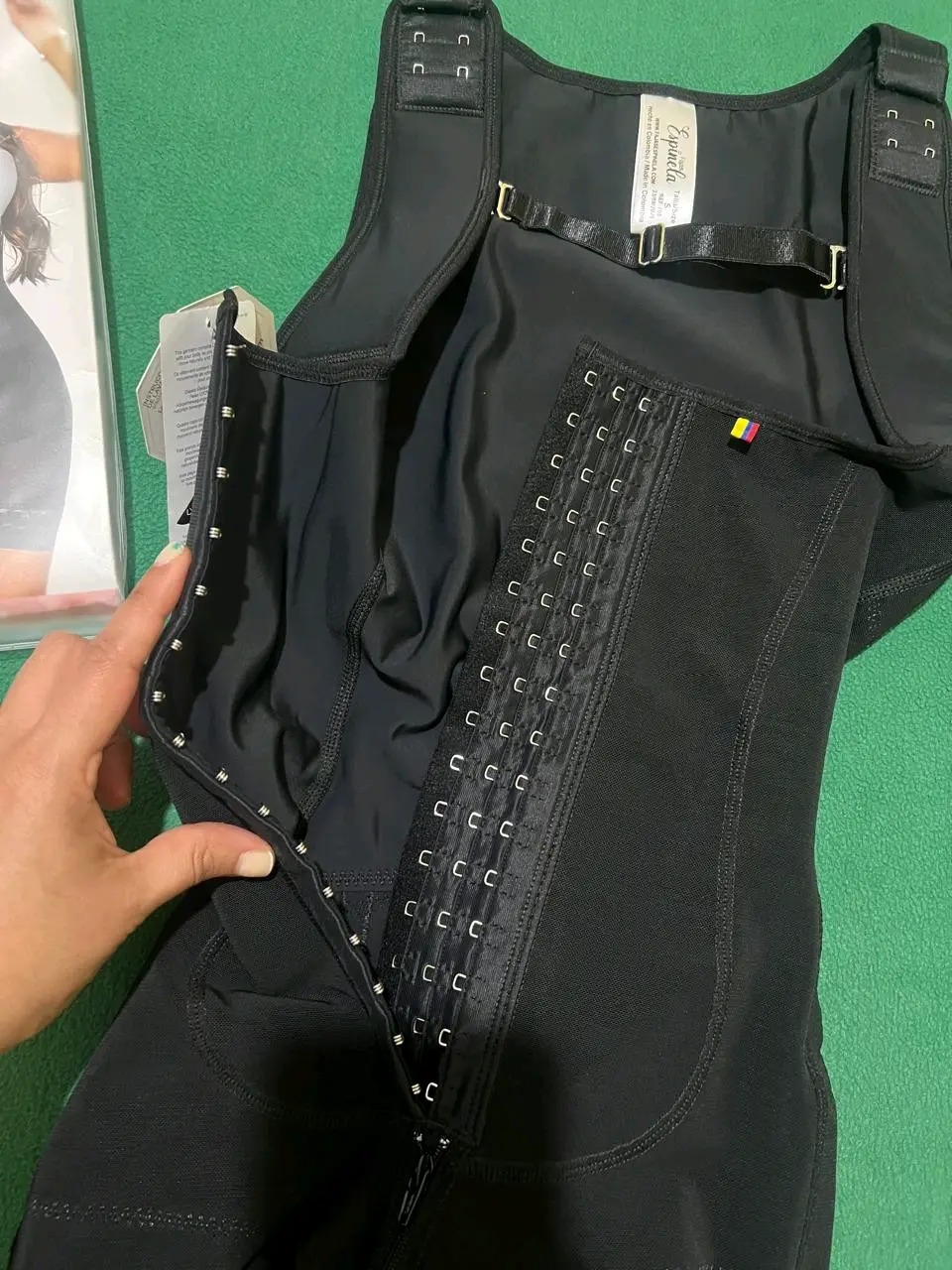 Corset reductor negro Espuela - miniatura 3