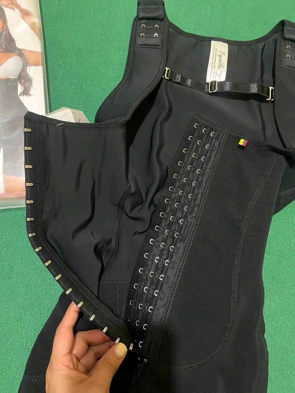 Corset reductor negro Espuela - miniatura 4