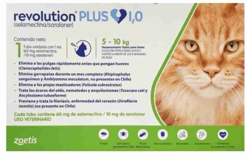 Revolution Plus para gatos 5-10 kg
