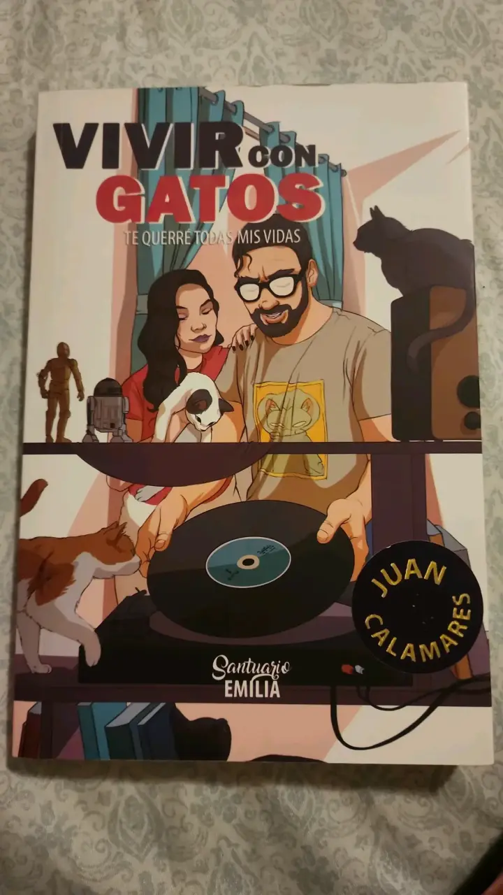 Libro Vivir con Gatos - miniatura 1
