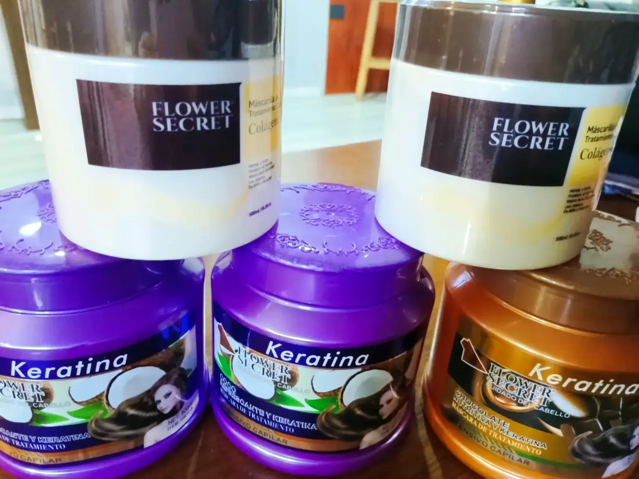 Set de mascarillas Flower Secret