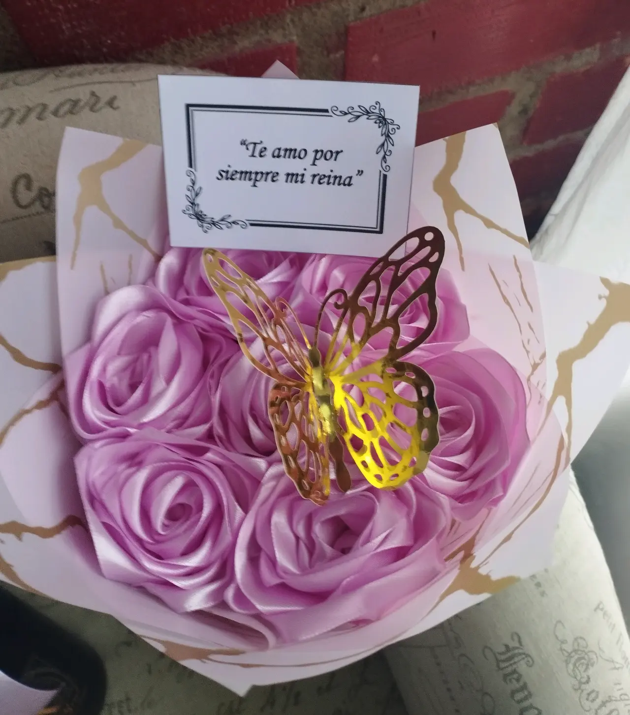 🌹 RAMITO DE ROSAS ETERNAS DIA DE LA MADRE 🌹💝 - miniatura 3