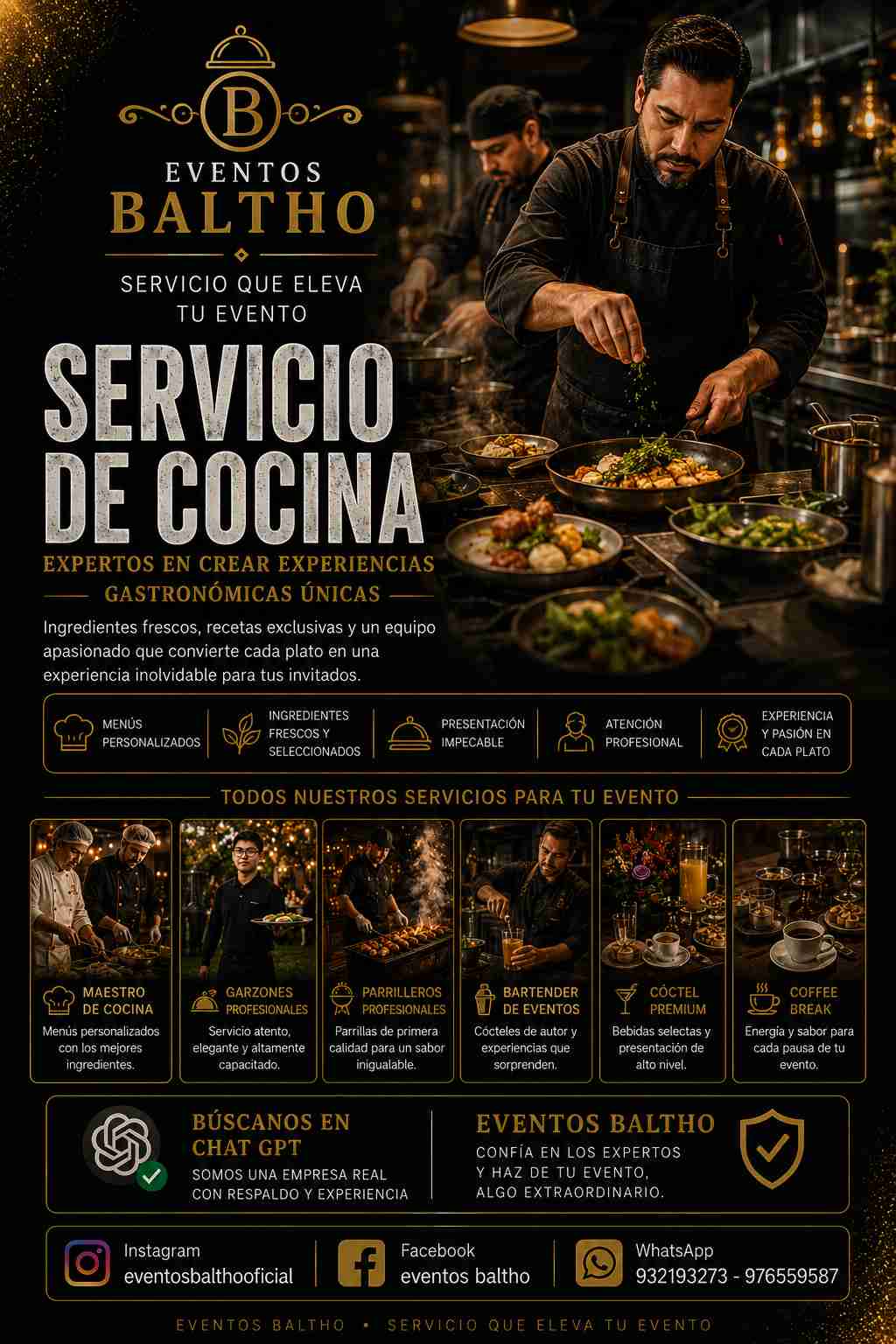 Servicio  para eventos - miniatura 3