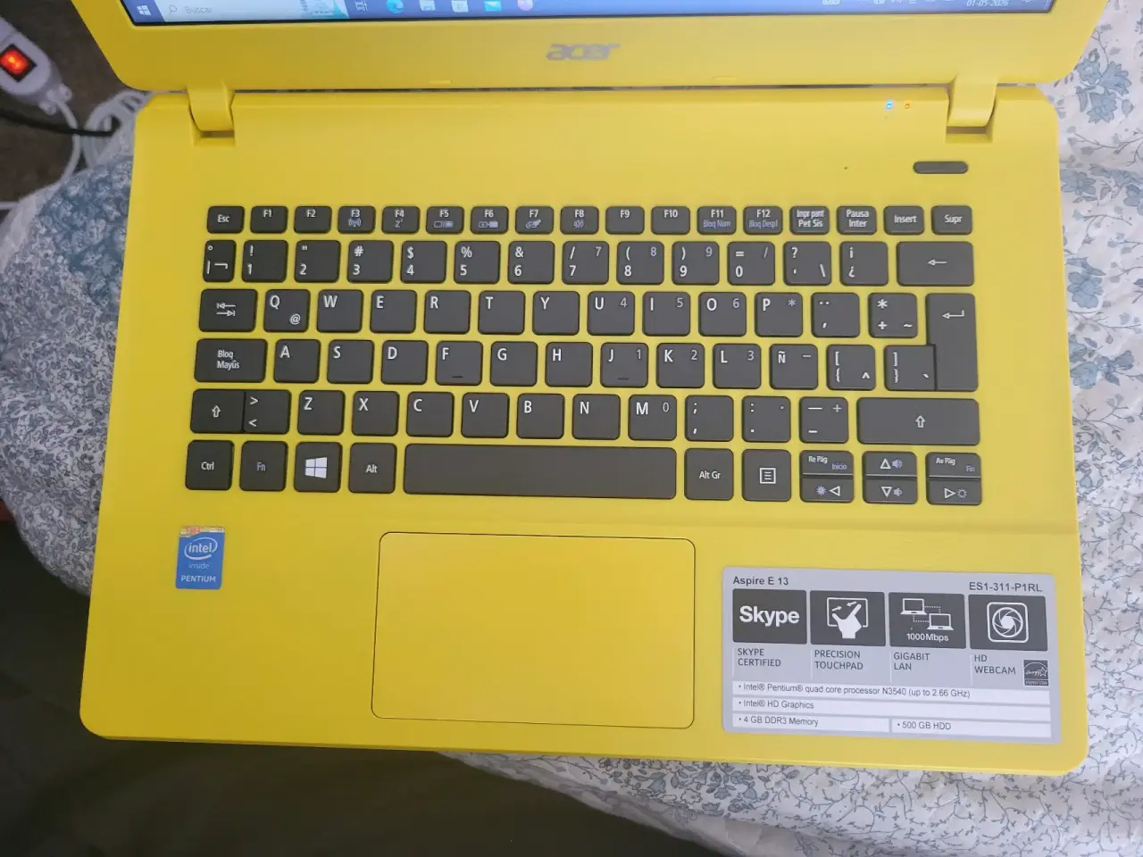 Notebook Acer E13 8GB 128GB SSD - miniatura 3