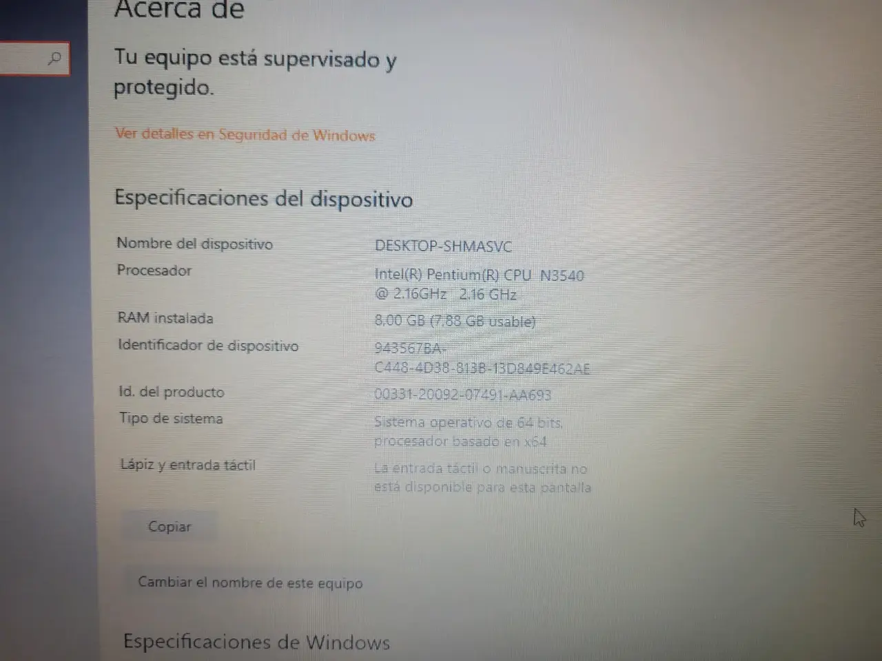 Notebook Acer E13 8GB 128GB SSD - miniatura 6