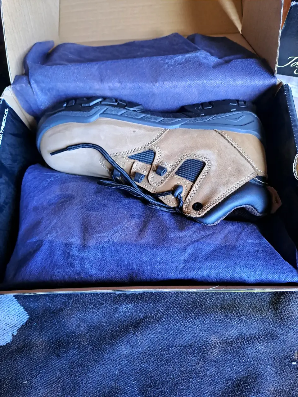 Botas Treck, beige azul N°39 - miniatura 3