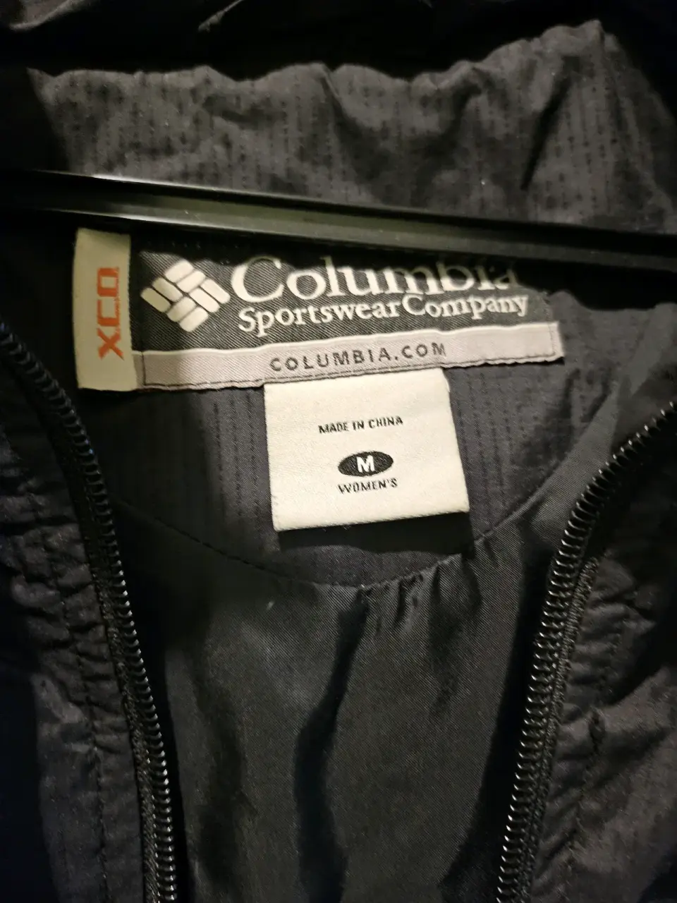 Chaqueta negra Columbia mujer - miniatura 1