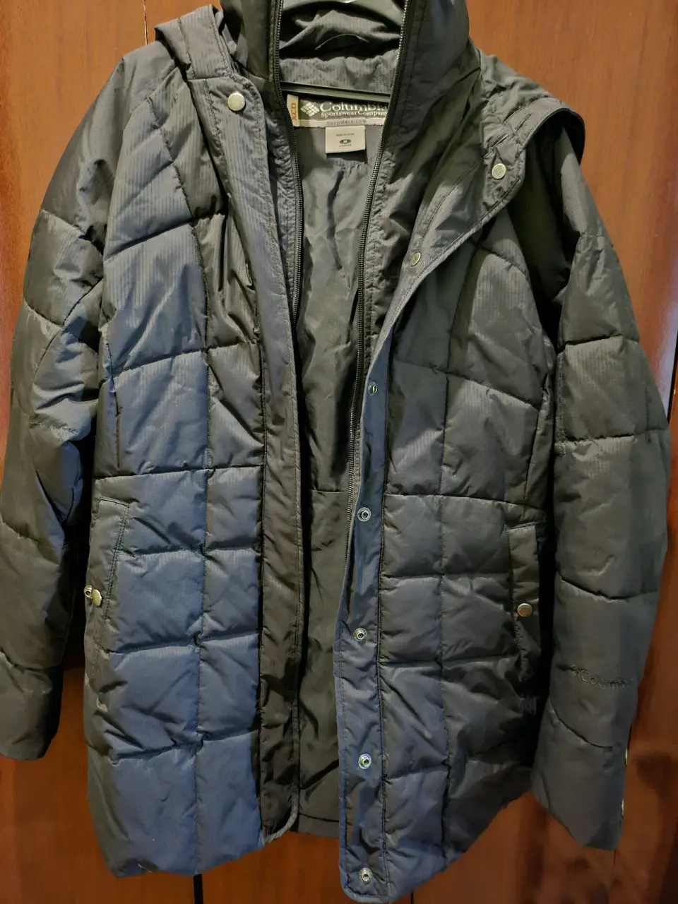 Chaqueta negra Columbia mujer - miniatura 2