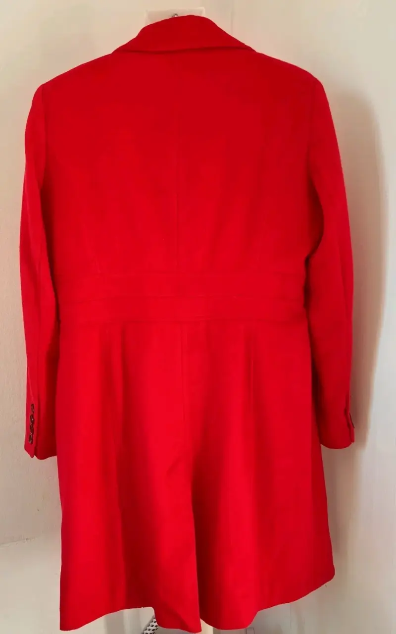 Abrigo Anne Klein Rojo (60% Lana y Cachemira) - miniatura 2
