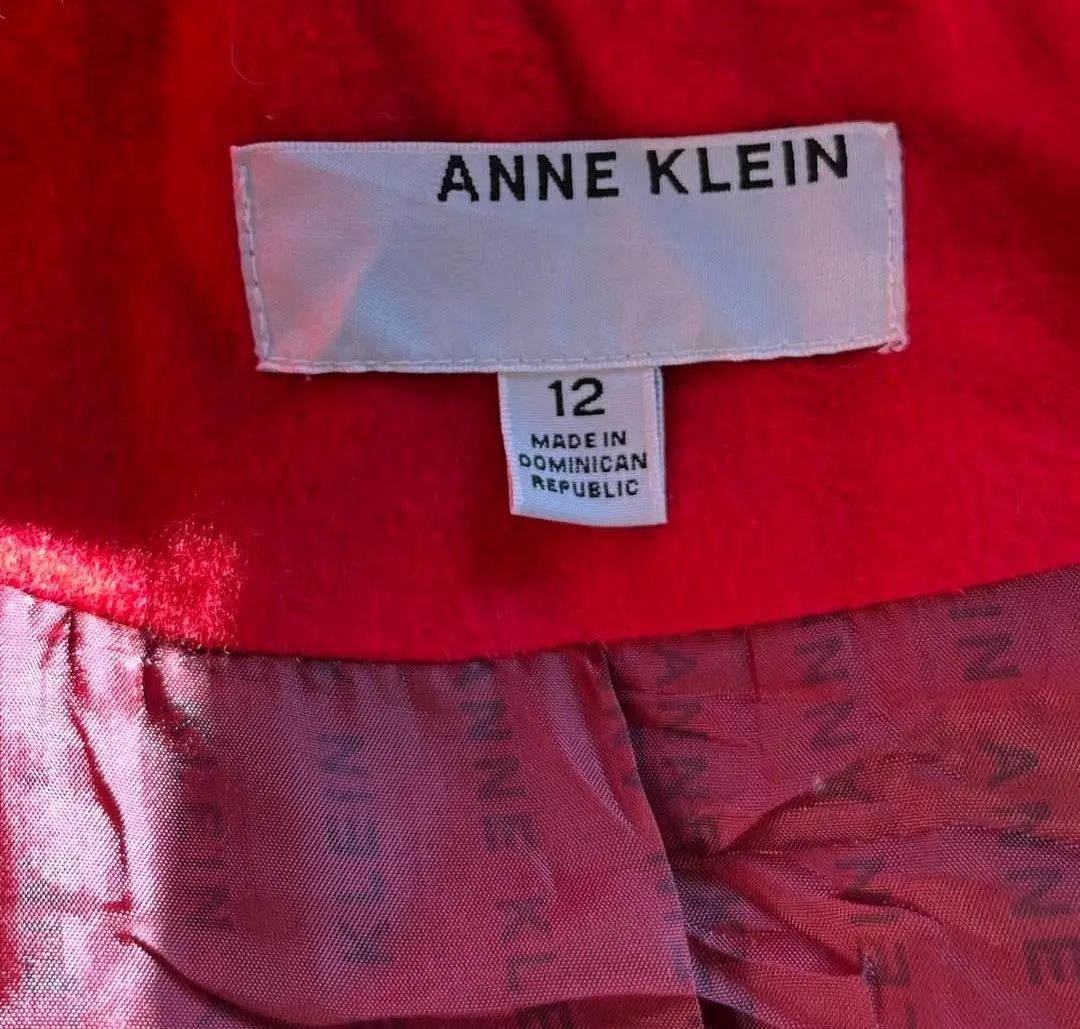 Abrigo Anne Klein Rojo (60% Lana y Cachemira) - miniatura 6