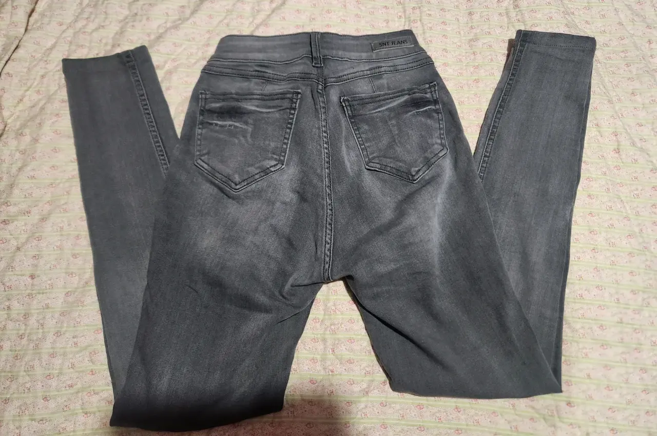 Jeans gris - miniatura 3