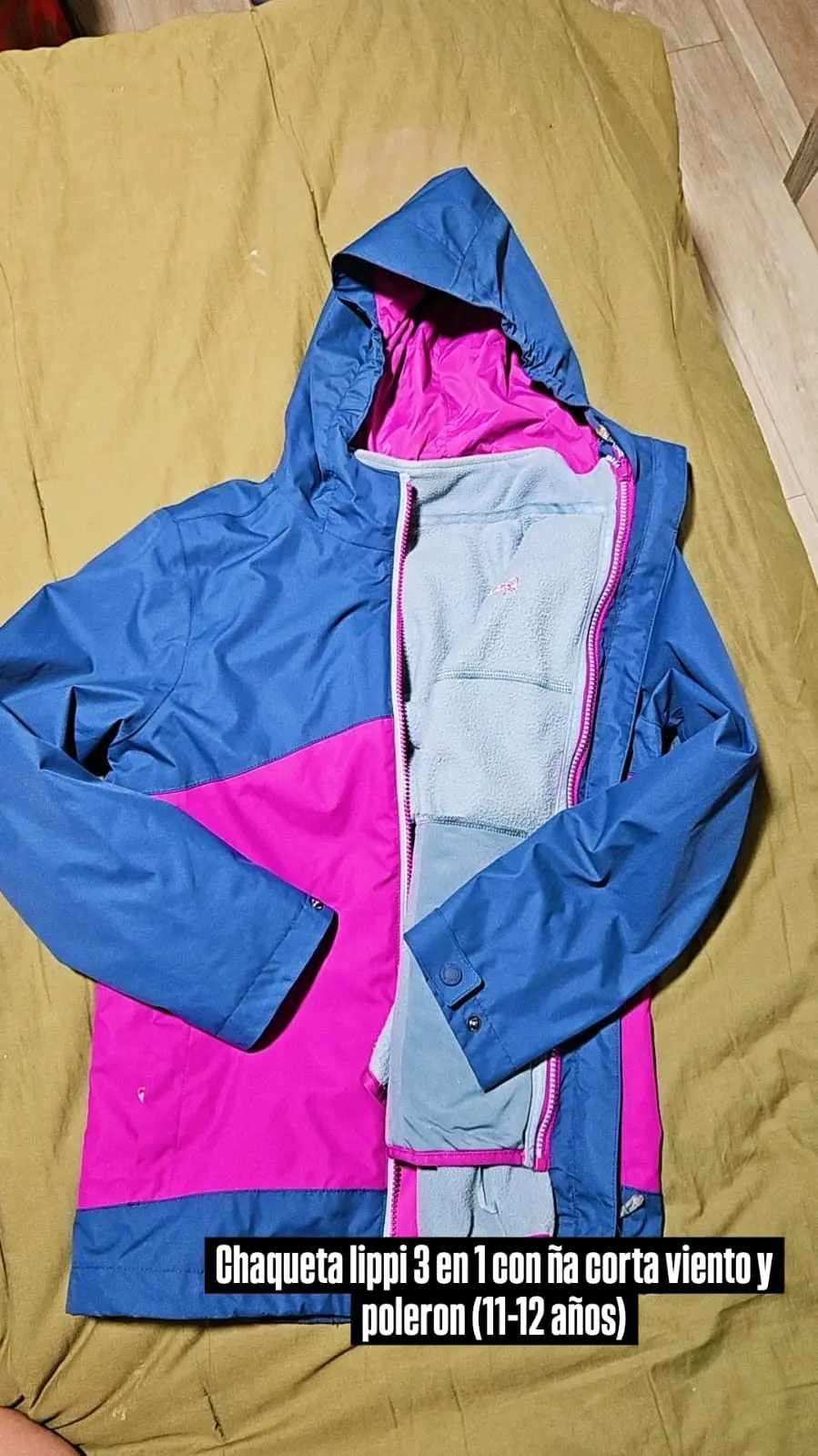 Chaqueta Lippi 3 en 1 niños