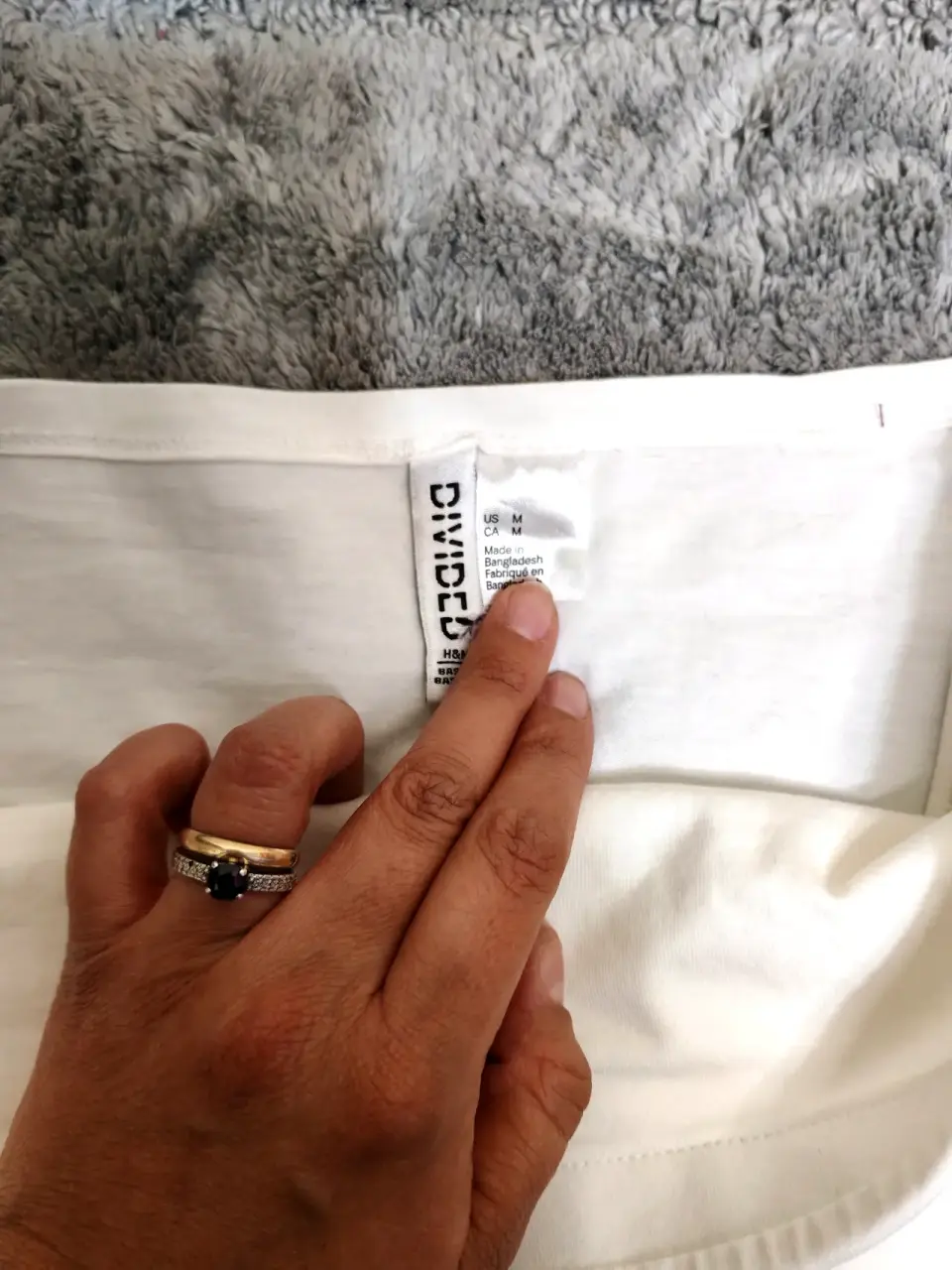 Top H&M blanco - miniatura 2