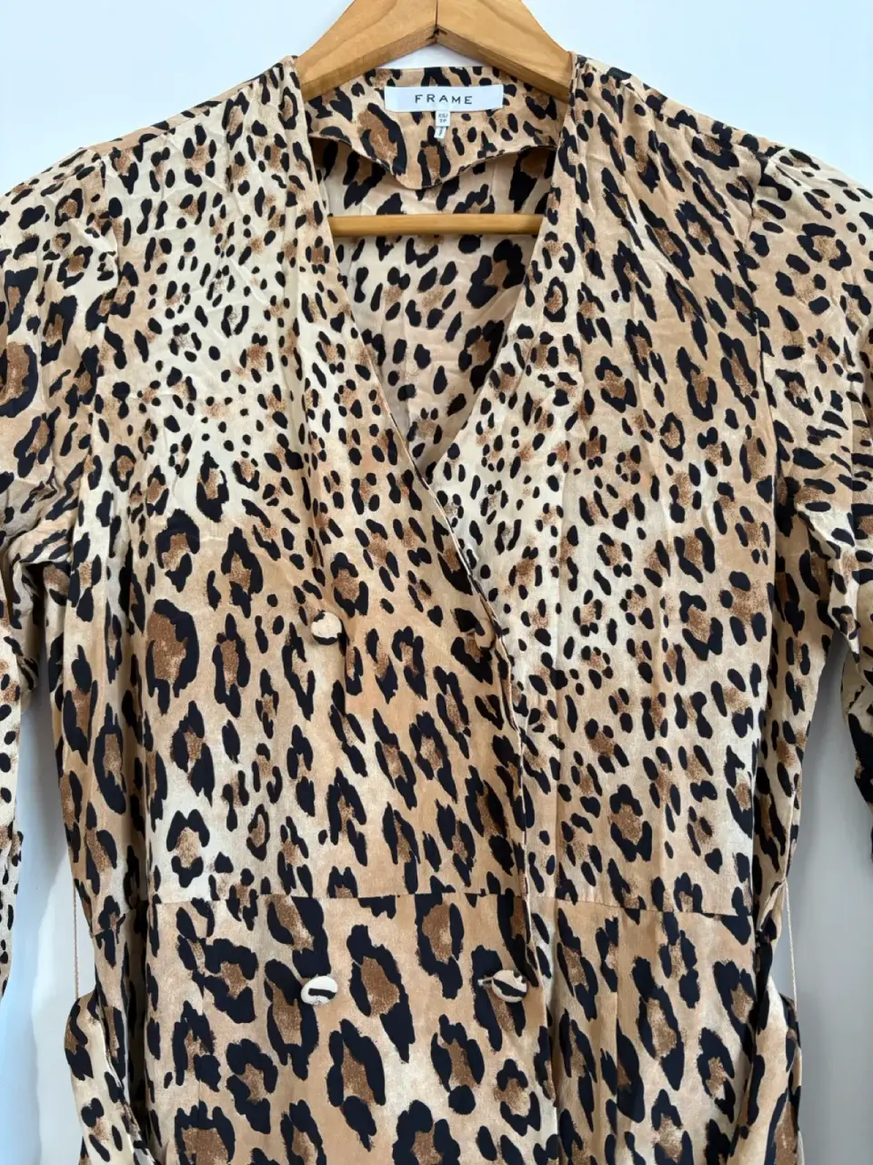Vestido estampado leopardo - miniatura 3