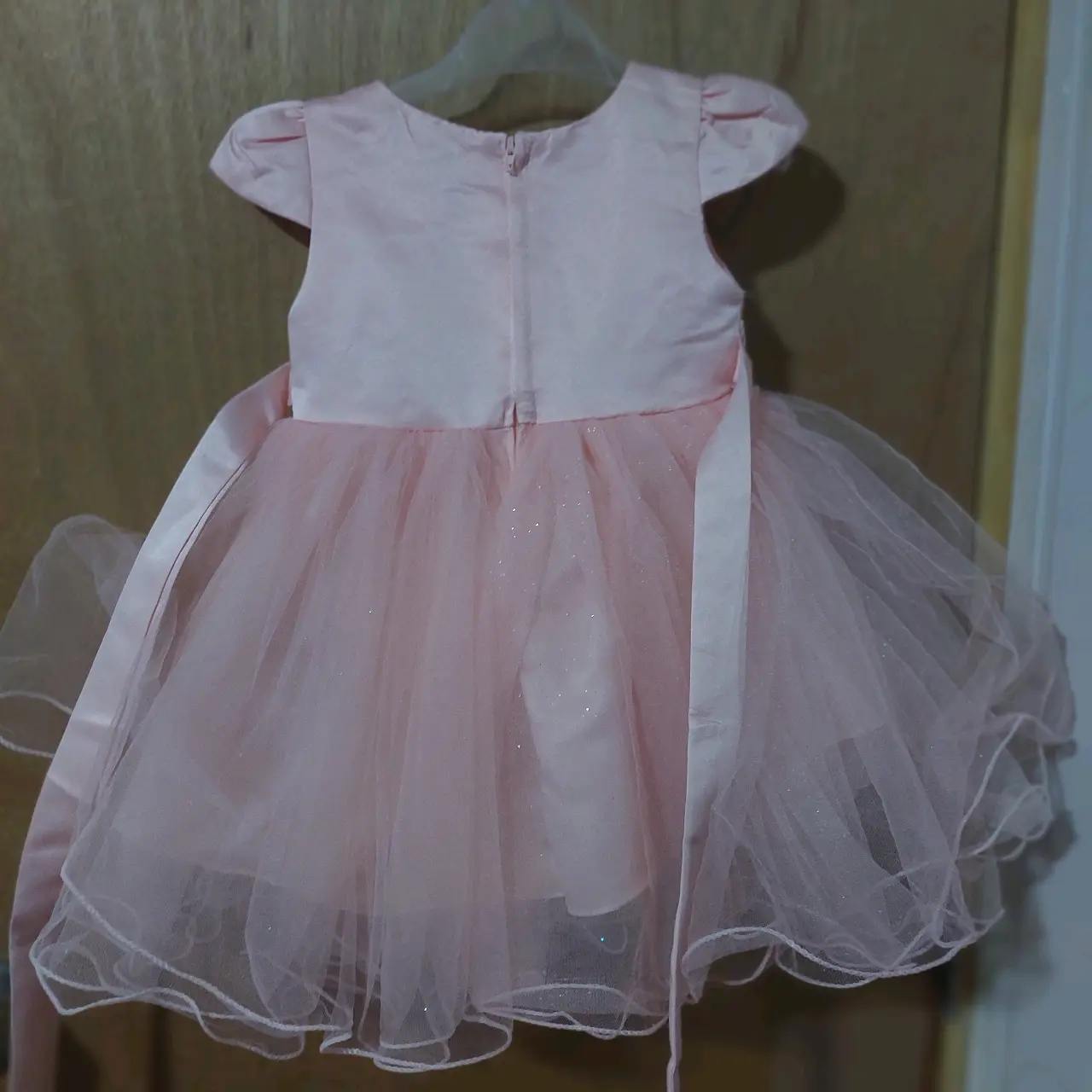 Vestido de niña rosa elegante - miniatura 5