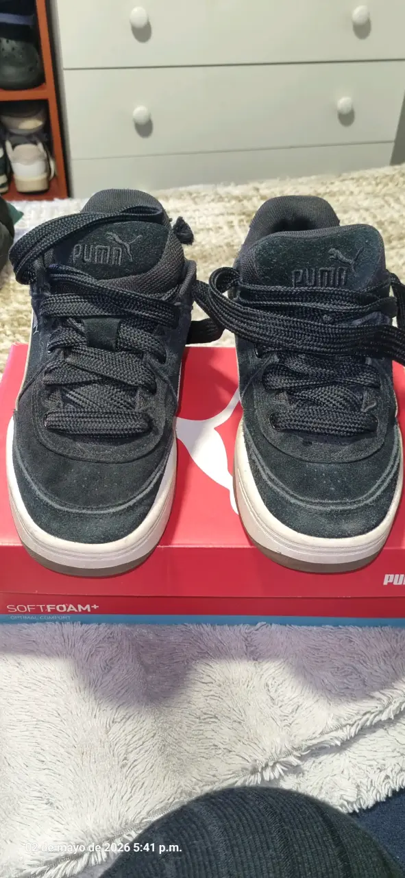 Zapatillas negras Puma - miniatura 3