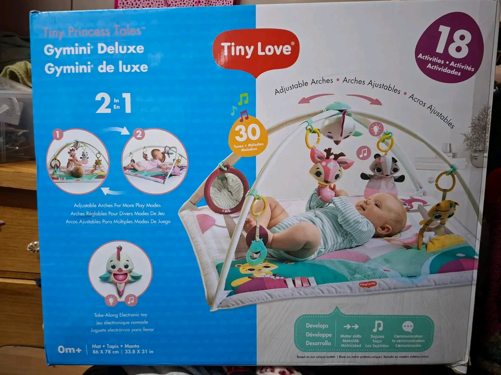 Gimnasio Tiny Love para bebé