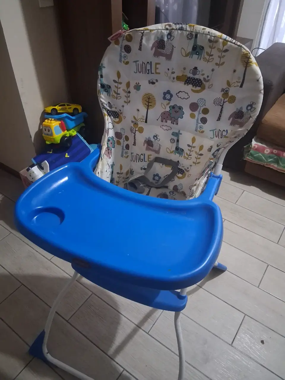 Silla de comer para bebé con bandeja - miniatura 1